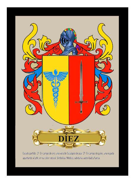 Escudo Heráldico enmarcado